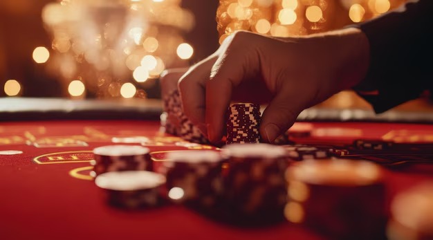 Mobile phone showing lyney casino interface with game tiles